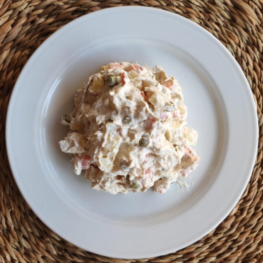 Ensaladilla rusa con atún