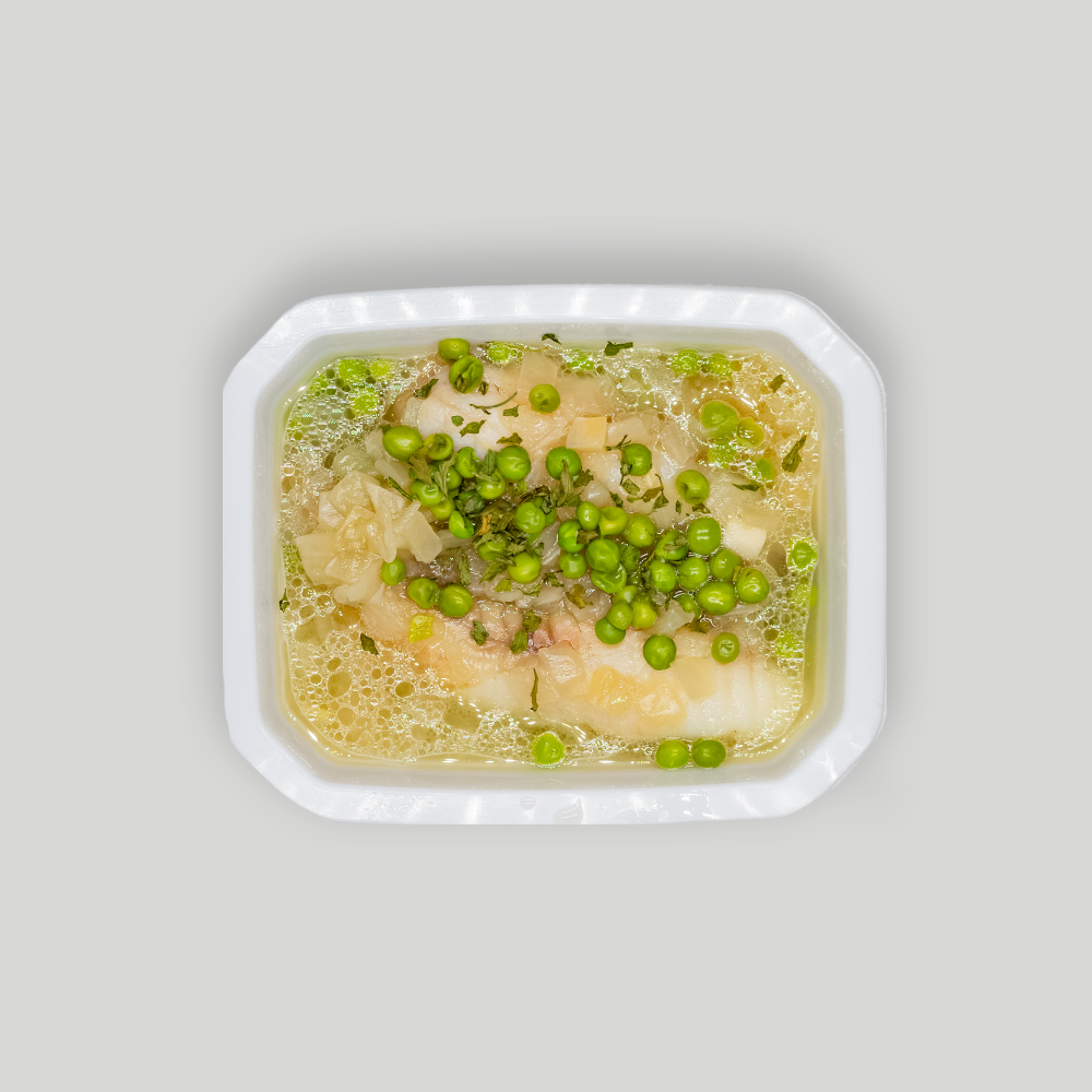 Rape al horno en salsa verde