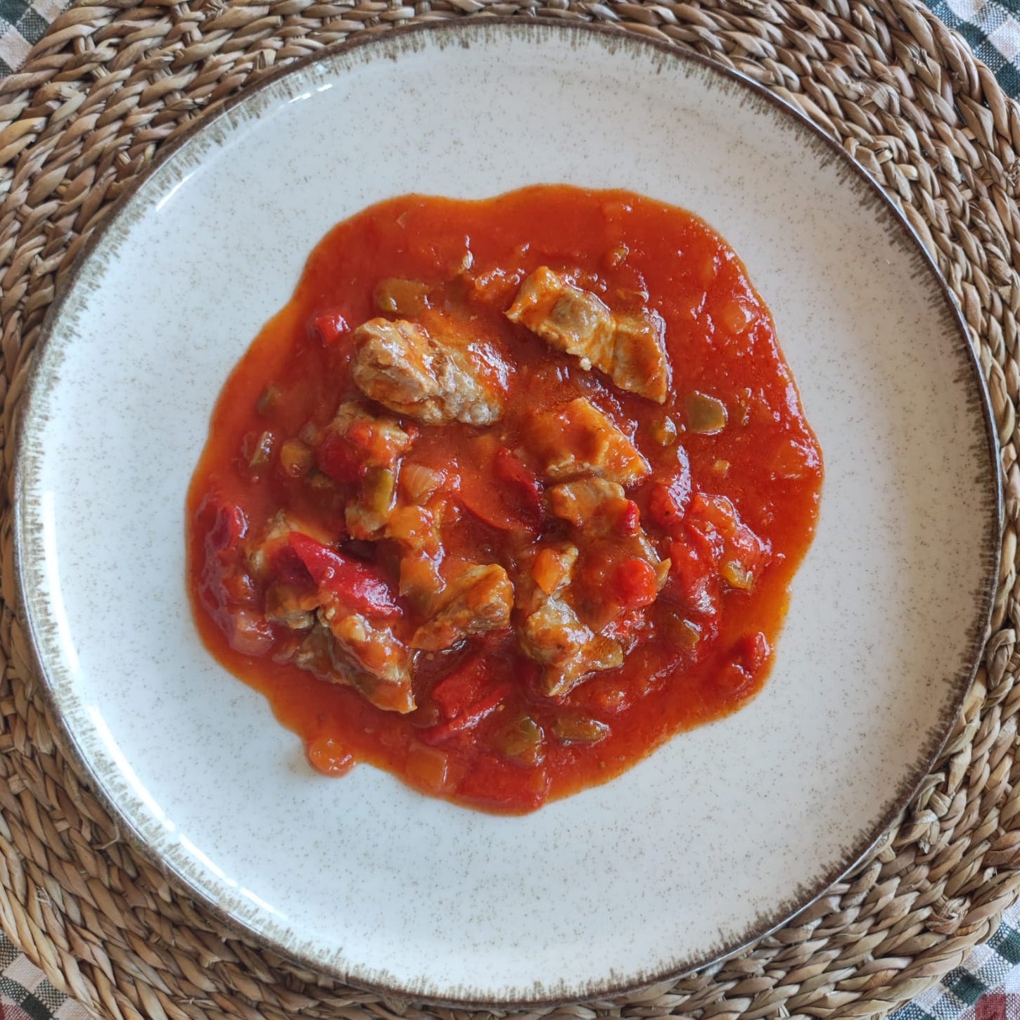 Ragout de cerdo al chilindrón