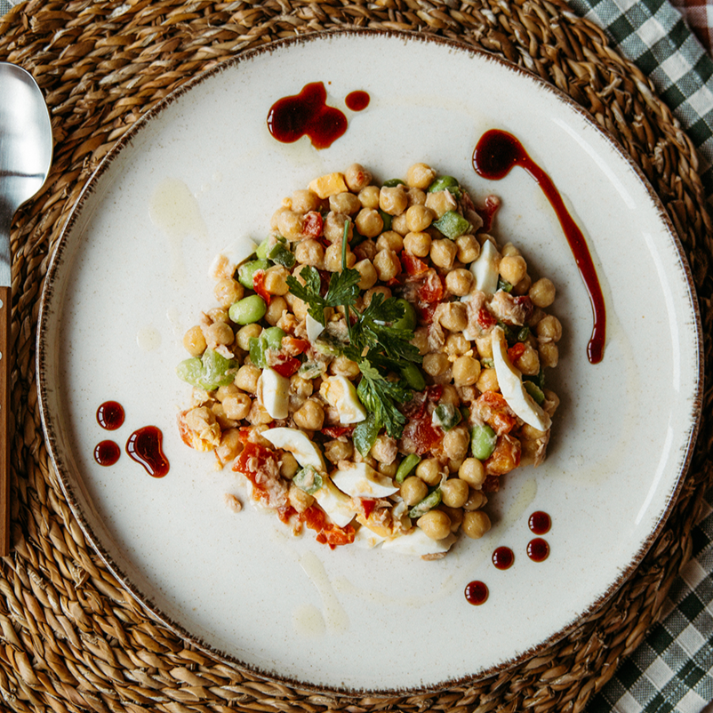 Ensalada de garbanzos