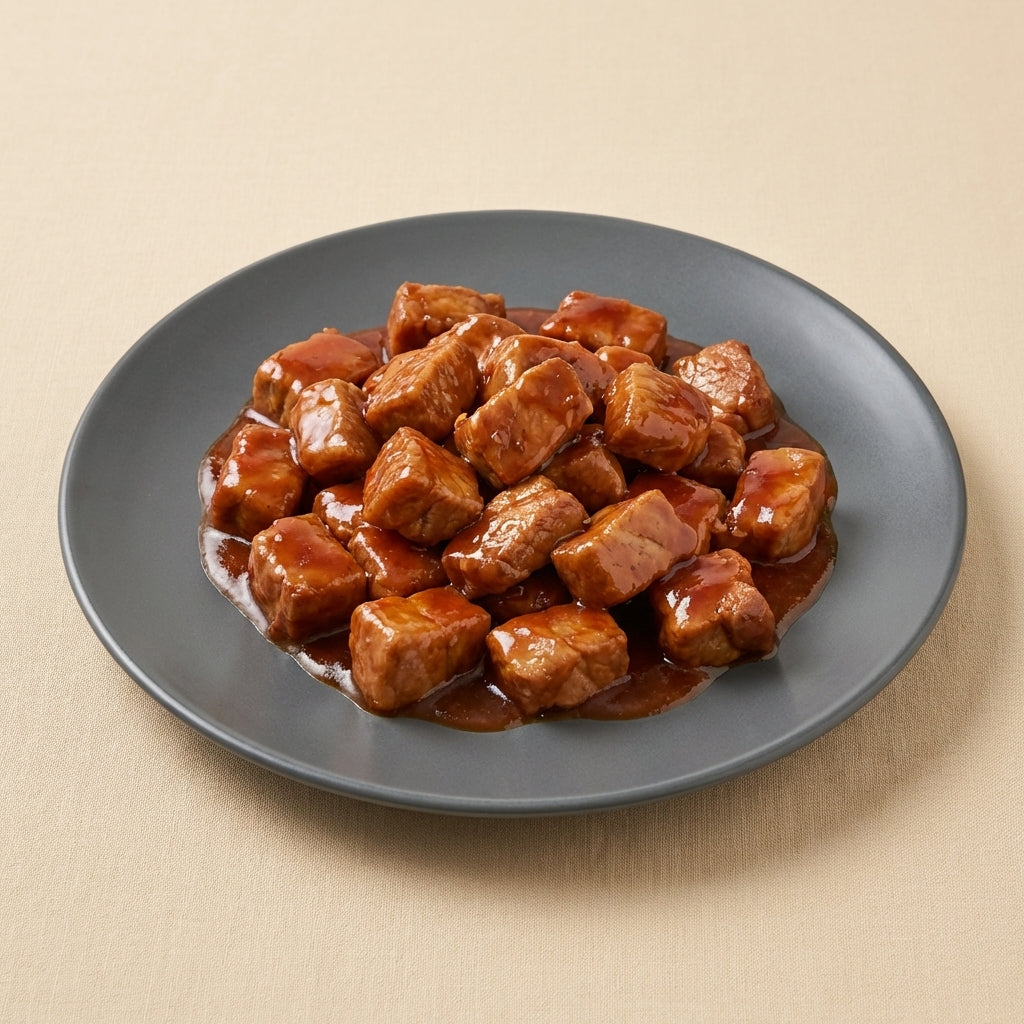 Cerdo en salsa agridulce