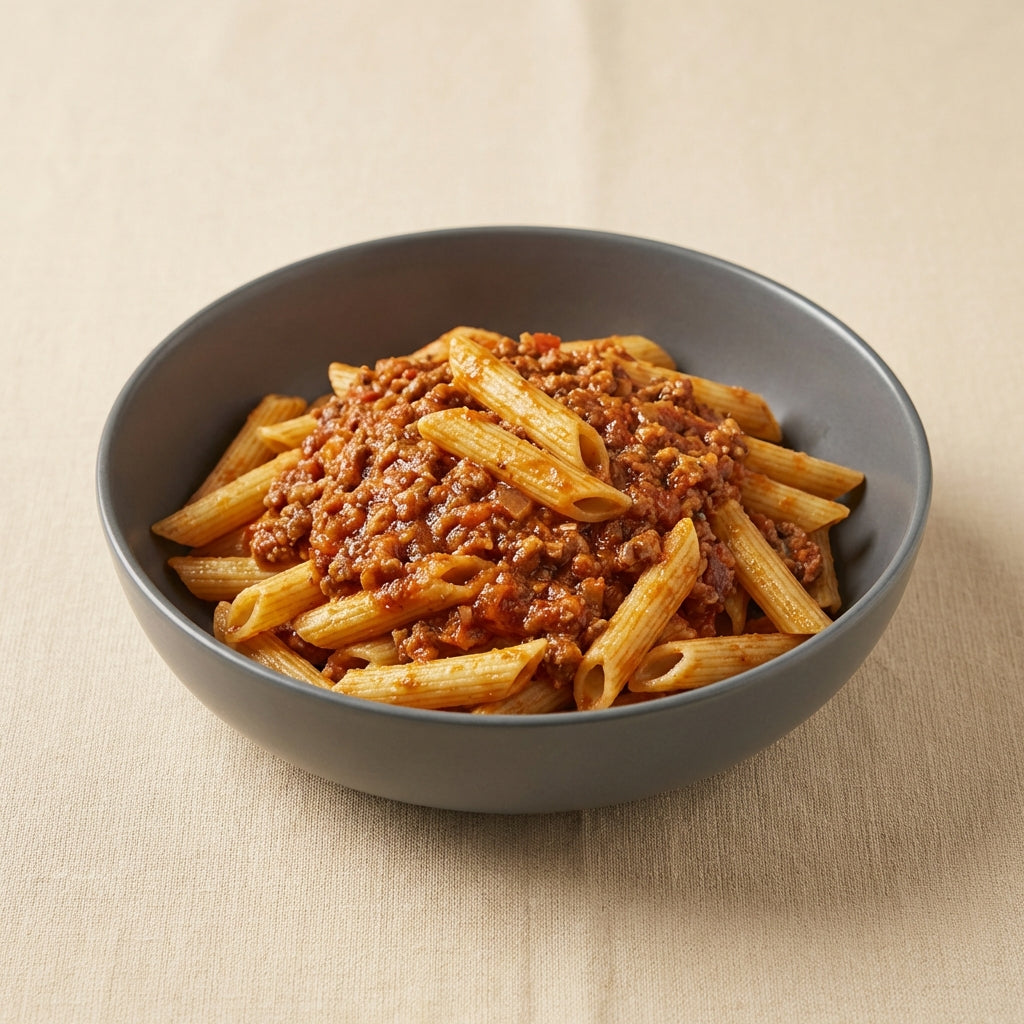 Macarrones boloñesa