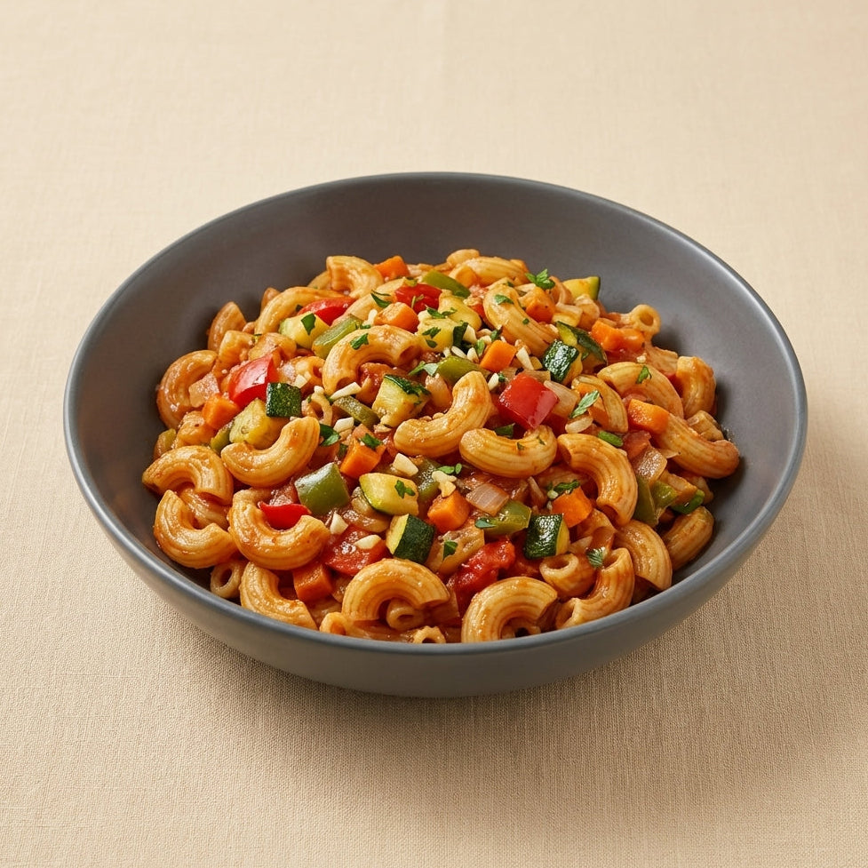 Macarrones primavera