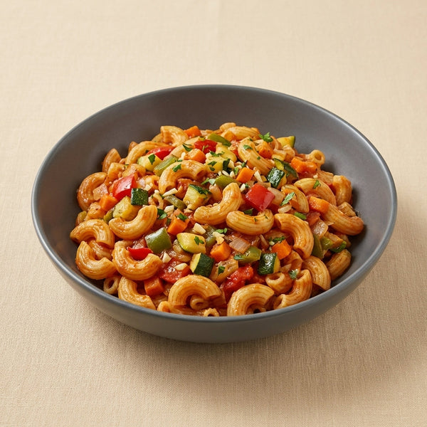Macarrones primavera