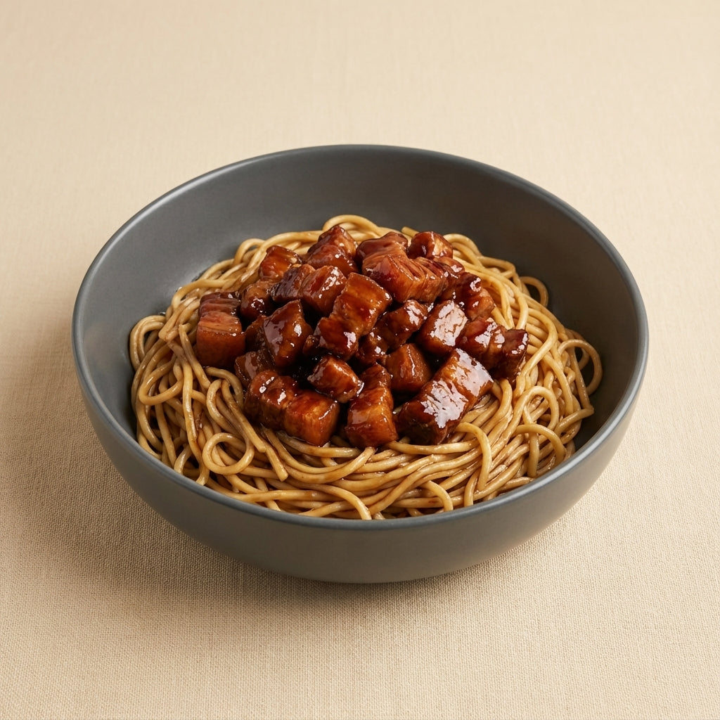 Panceta de cerdo estilo Shangai