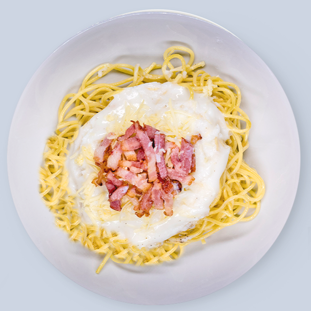 Espaguetis carbonara