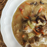 Guisado pavo salsa naranja y verduritas asiáticas