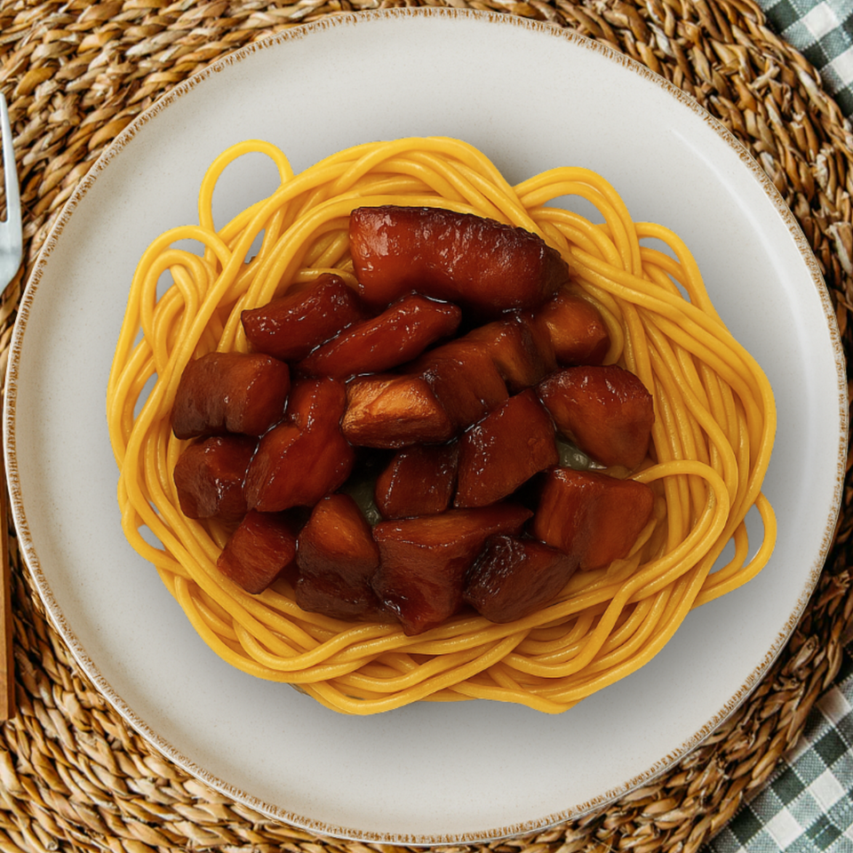 Panceta de cerdo al estilo shangai