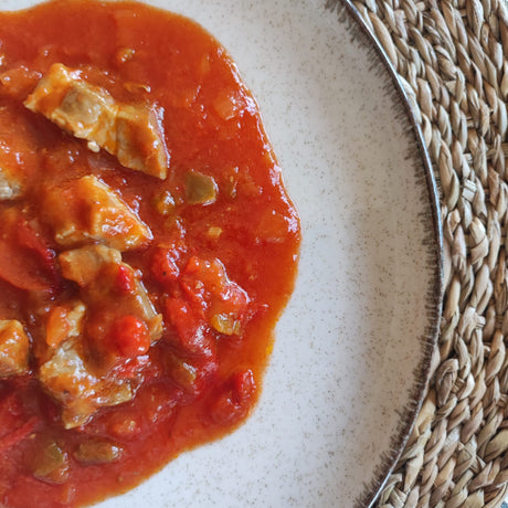 Ragout de cerdo al chilindrón