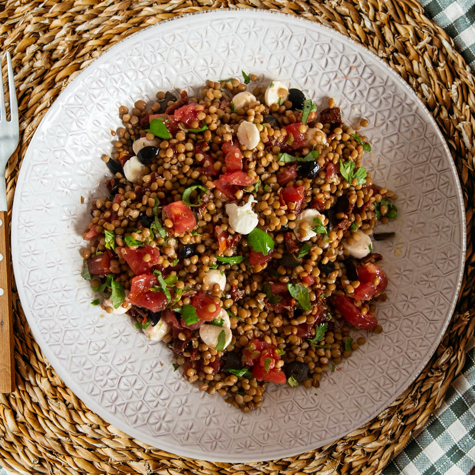 Ensalada de lentejas