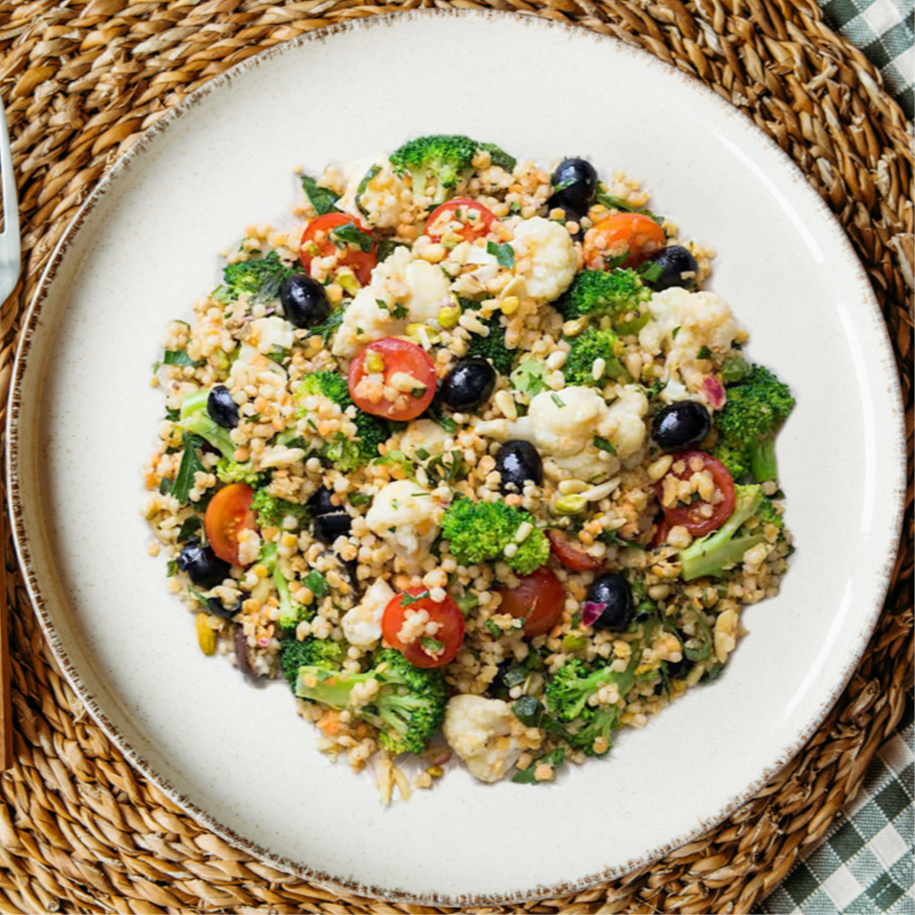 Ensalada con cous cous