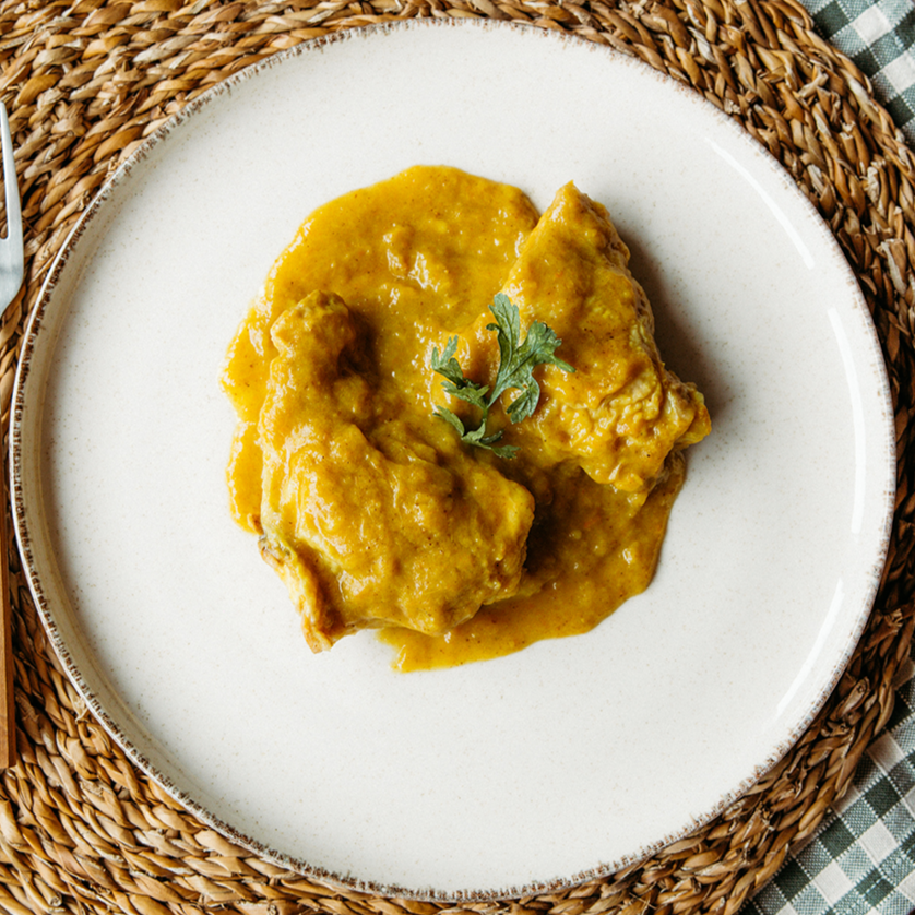 Pollo al curry