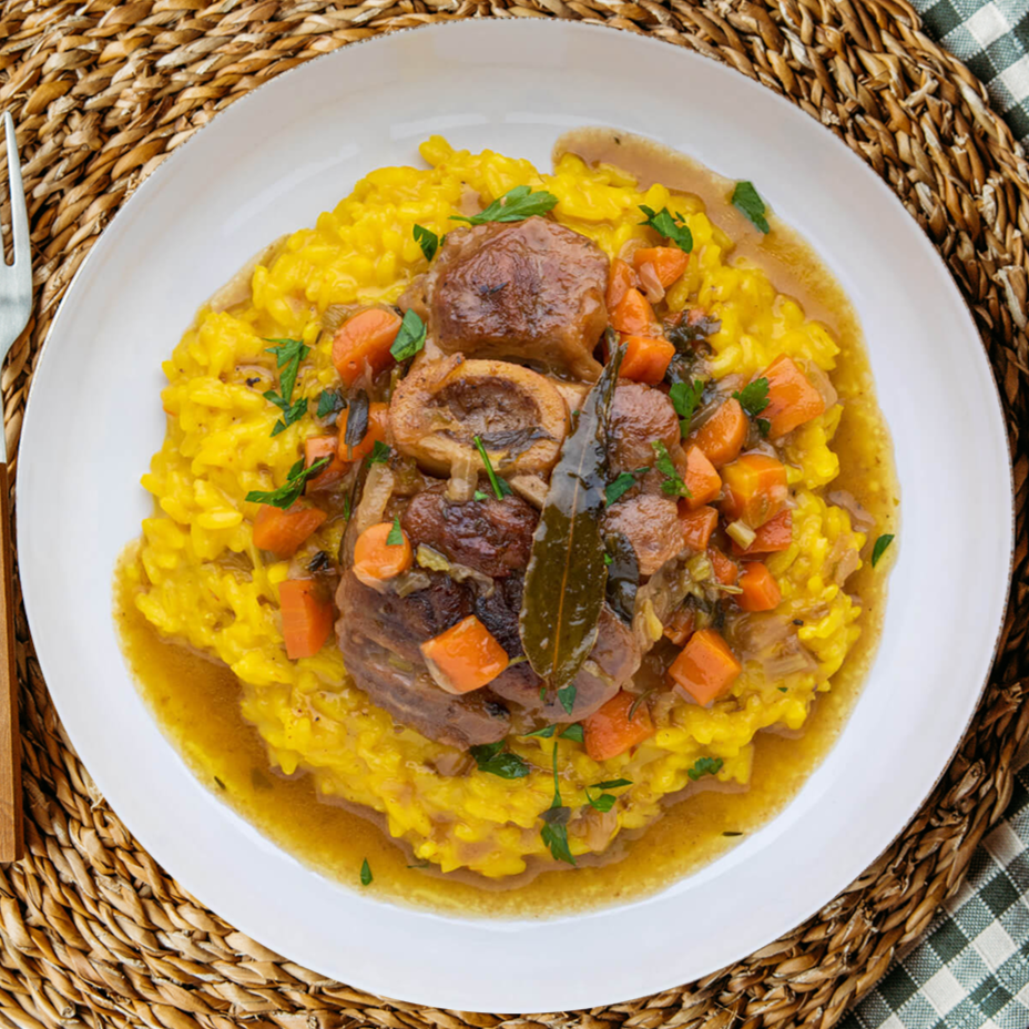 Risotto a la milanesa